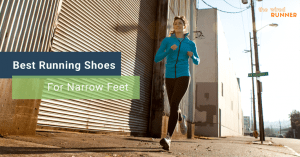 women with narrow feet running city